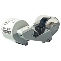 brother Farbband für Plastik-Bandkassette, 15 mm, schwarz