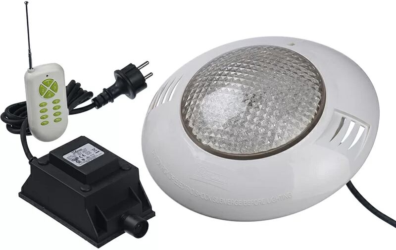 Projecteur Ubbink spécial piscine bois - LED Couleur + télécommande