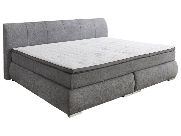 Boxspringbett Cody 240 x 200 cm grau