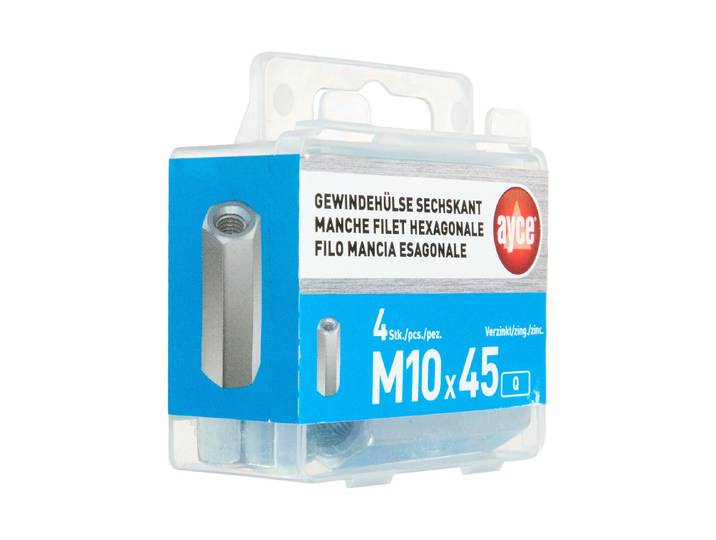Ayce Gewindehülse M10 45 mm