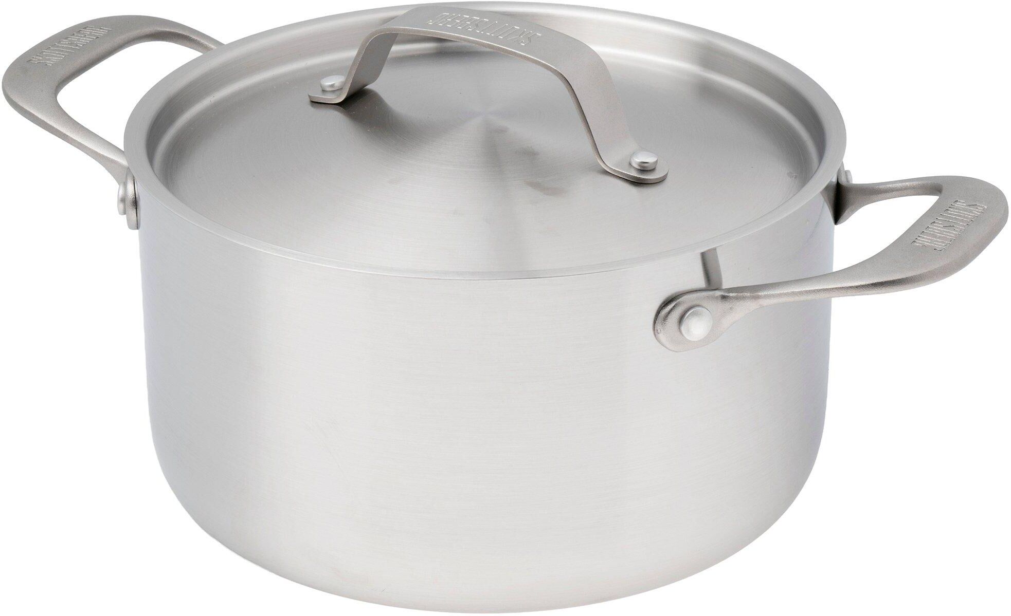 Skottsberg Stainless Steel 535703 pentola con coperchio, 20 cm