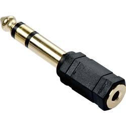 LINDY 35620 Lindy - Audio-Adapter - Stereo-Stecker (M) bis Stereo Mini-Klinkenstecker (W) Klinke Audio Adapter [1x Klinkenstecker 6.35 mm - 1x Klinkenbuchse