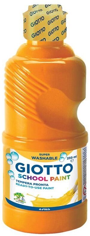 Flacon 250 ml School Gouache Giotto Orange