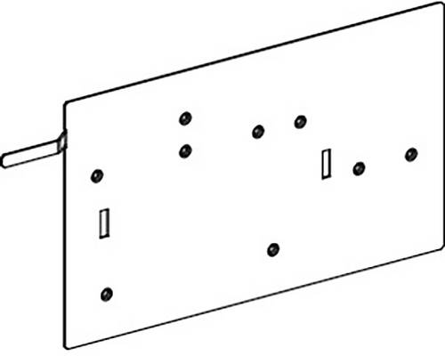 Schneider Electric KSB63EGP KSA Zubehör, Montageplatte für Messtechnik für KSB63SM Montageplatte 5St.