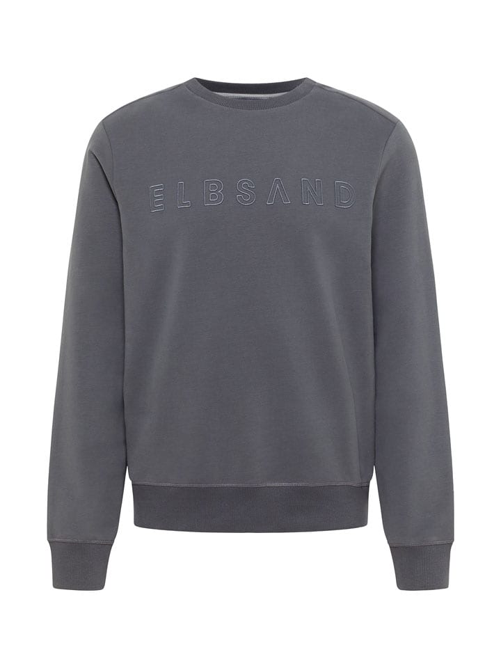 ELBSAND Sweatshirt in Anthrazit - XXL