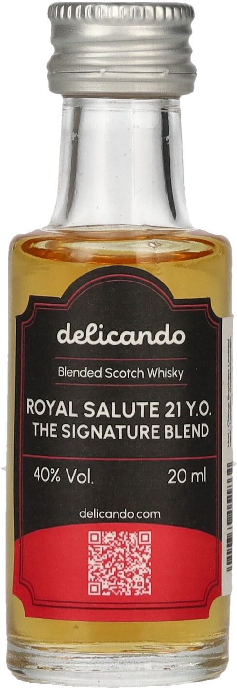 Chivas Brothers Royal Salute 21 Years Old THE SIGNATURE BLEND 40% Vol. 0,02l