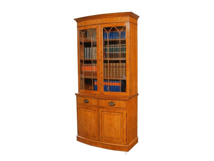 Kai Wiechmann Vitrine Bookcase Bow 2-türig Eibe