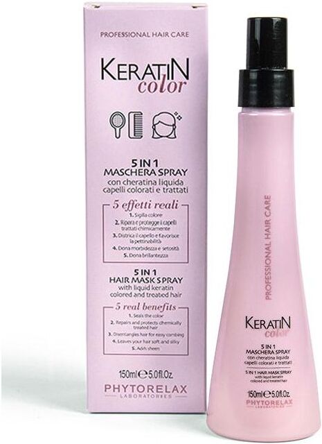 Keratin color 5 in 1 maschera spray 150 ml Harbor