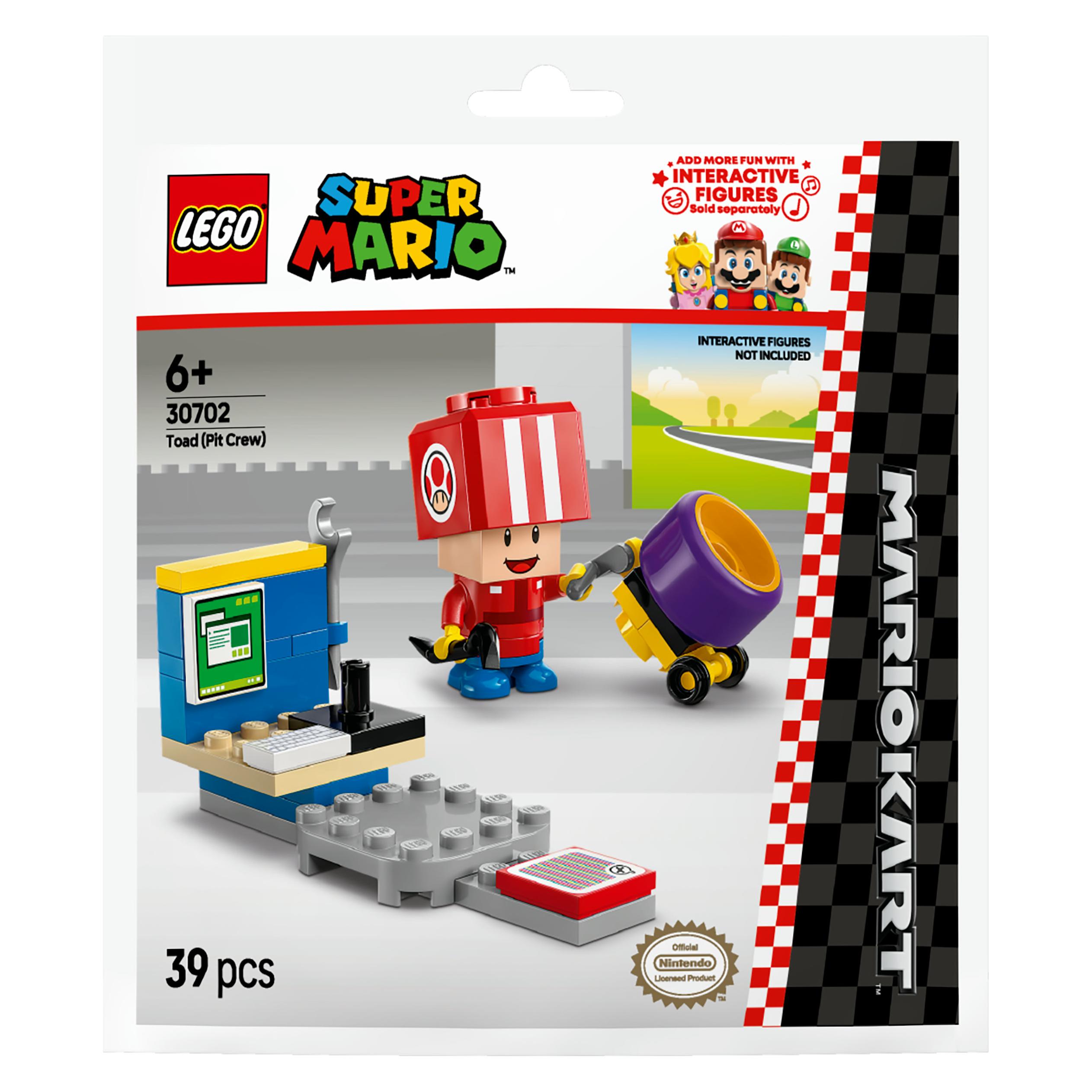 Super Mario Kart -Toad (Boxencrew) (Polybag) (30702, LEGO Super Mario) (30702)