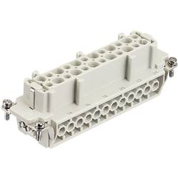 HARTING 09340102701 Buchseneinsatz Han® Hv E 10 + 2 + PE Schrauben 1 St.