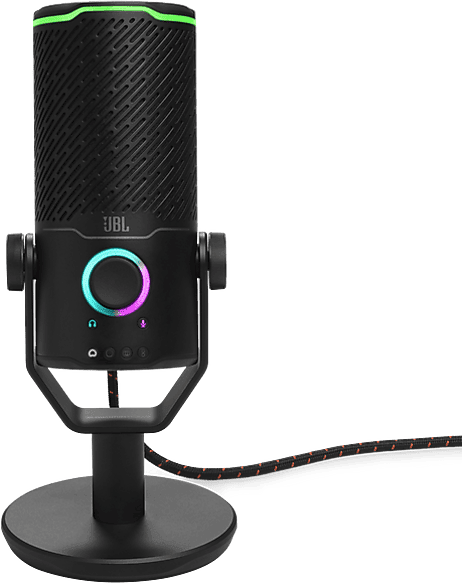 Micrófono gaming - JBL Quantum Stream Studio, 50 16.000 Hz, Condensador Cardioide, 37±3 dB, Negro