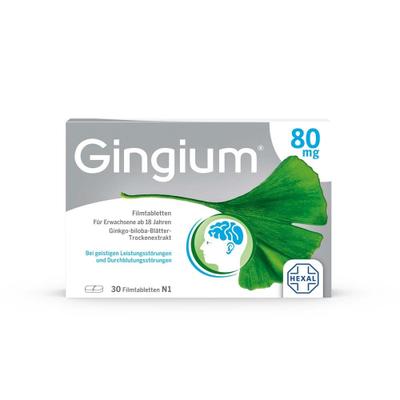 Gingium 80 mg Filmtabletten 30 St
