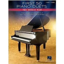 First 50 Piano Duets You Should Play, Fachbücher