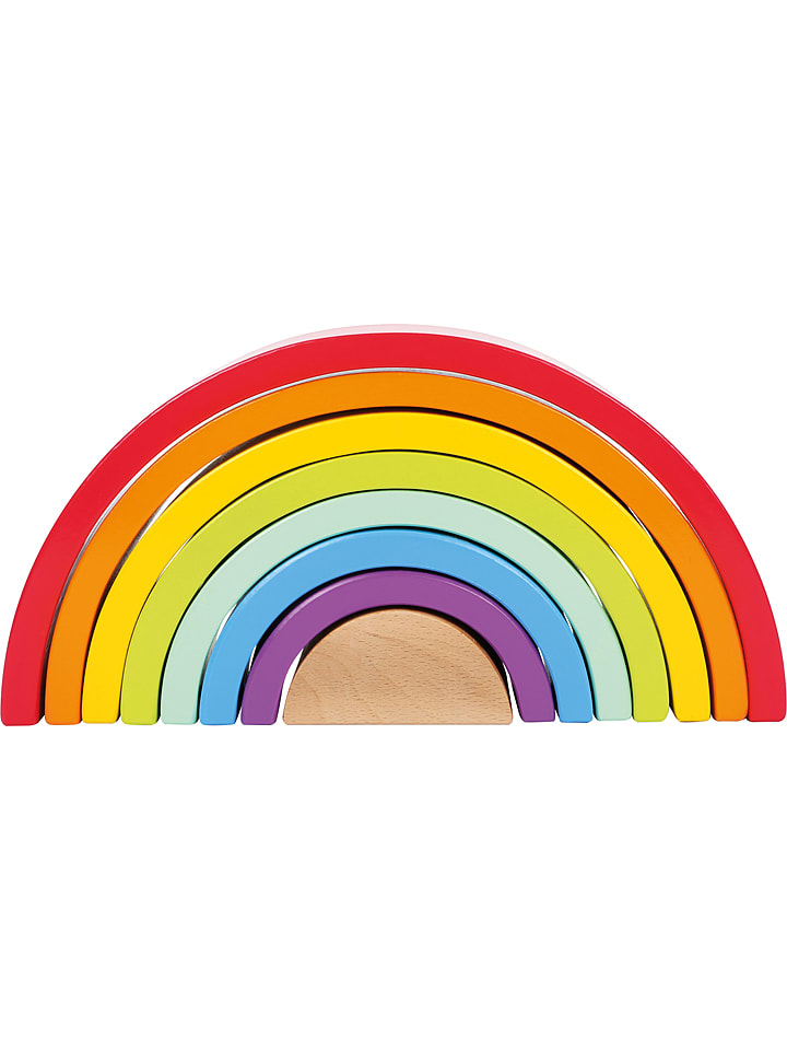 small foot Holzbausteine "Regenbogen" - ab 12 Monaten - onesize