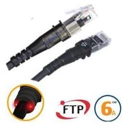 PatchSee Patchkabel ThinPatch FTP CAT 6a schwarz 1,8m (FTP, CAT6a, 1.80 m) (TP-6A-F/6)