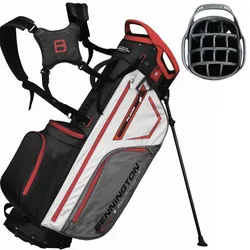 Bennington Tanto 14 Standbag schwarz/weiss/rot