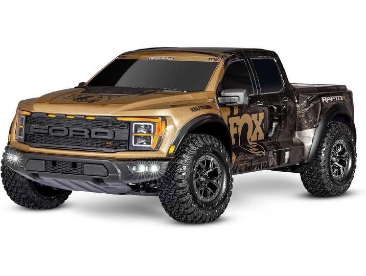 Traxxas Spielzeug-Auto Traxxas Ford Raptor R 4X4 Ultimate Gold