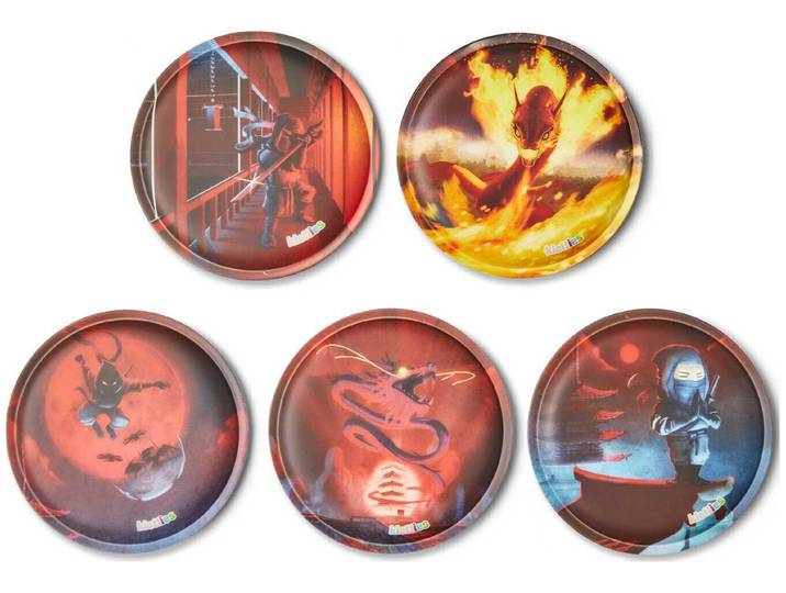 Ergobag Klettie-Set Feuerdrache 5-tlg.