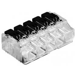 OBO Bettermann 2054425 61 HSK45 flexibel: 0.02-4 mm² starr: 0.02-2.5 mm² Polzahl: 5 Inhalt: 45 St. Transparent