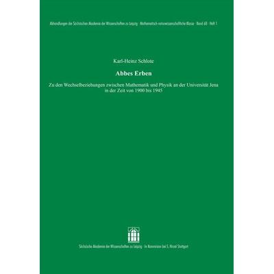 Abbes Erben, Taschenbuch von Karl-Heinz Schlote, S. Hirzel Verlag, 978-3-7776-3528-6