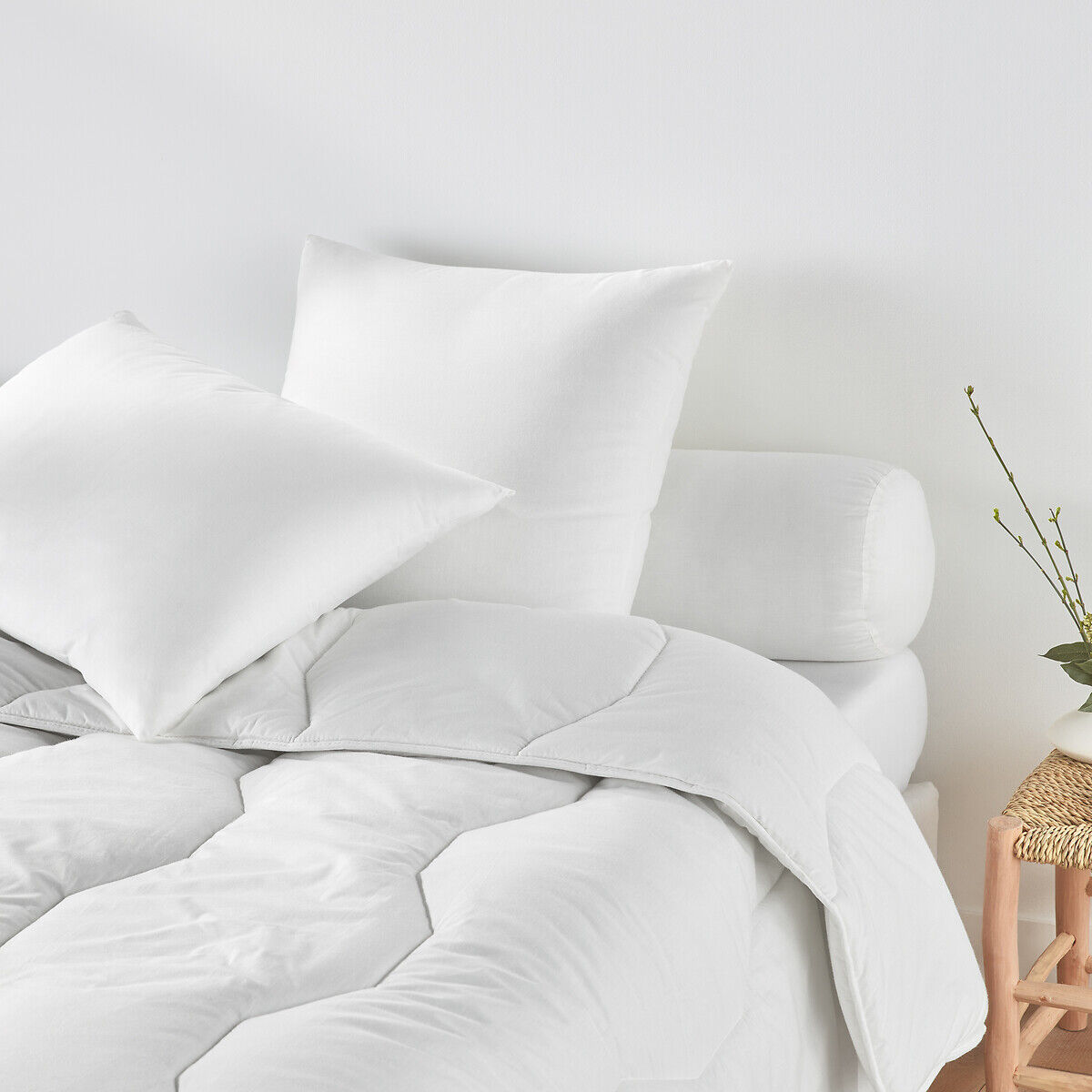 LA REDOUTE INTERIEURS Oreiller ferme coton bio