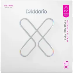 D'Addario E-Bass-Saiten XS beschichtet elektrisch (5x, E-Bass, 0.13"), Saiten