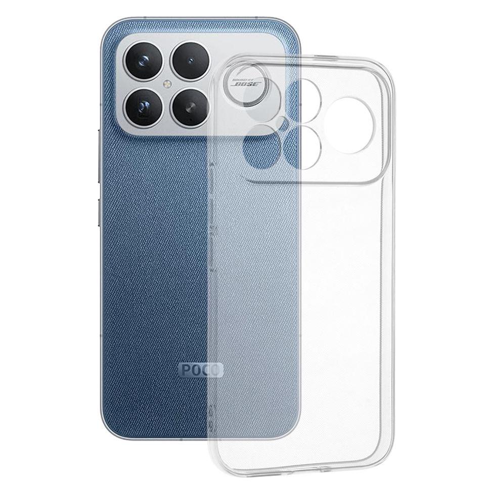 Techsuit - Clear Silicone - Xiaomi Poco F8 Ultra - Transparent (Xiaomi Poco F8 Ultra) (65403575)