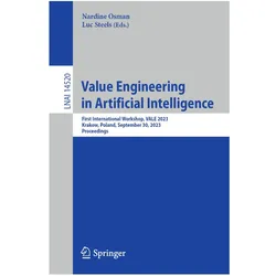 Value Engineering in Artificial Intelligence, Fachbücher von Nardine Osman, Luc Steels