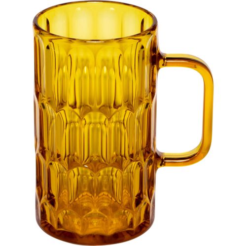 Guzzini VANITY Bierglas aus Acryl, Saffron yellow