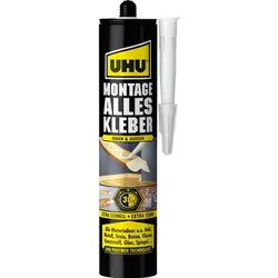 UHU, Klebstoff, Montage Alleskleber, 425 g Kartusche (426 g)