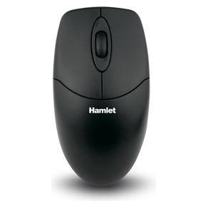 Hamlet Topo usb optische Maus 1000dpi 2 Tasten und Scroll (Kabelgebunden) (XMICEU2)