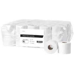 KEMMLIT Toilettenpapier Rollen Zellstoff 2-lagig/400 Blatt - 10 x 4 Rollen