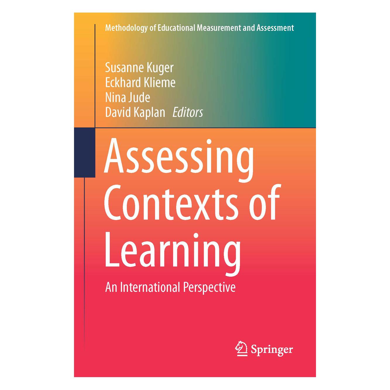 Springer Assessing Contexts of Learning (Englisch, Hardcover, David Kaplan, Eckhard Klieme, Nina Jude, Susanne Kuger) (9783319453569)