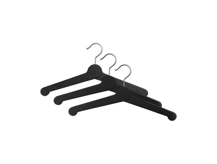 Essem Design Porte-manteau Nostalgi, 3 pièces Noir