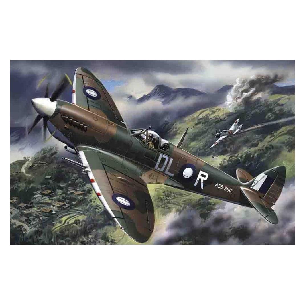 ICM Spitfire Mk.VIII,WWII British Fighter (48067)