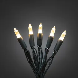 Konstsmide Weihnachtsbeleuchtung  LED Mini-Lichterkette 40 warmweiße Dioden