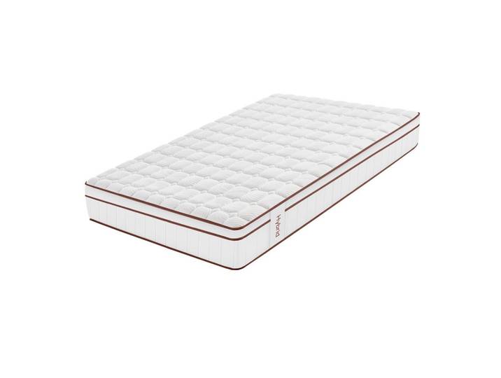 Moonia Matratze Hybrid Weiß 30 cm - 90X190 cm- Härtegrad H3/H4, Rechteckig, 90x190 cm, Schlafzimmer, Matratzen, Taschenfederkernmatratzen