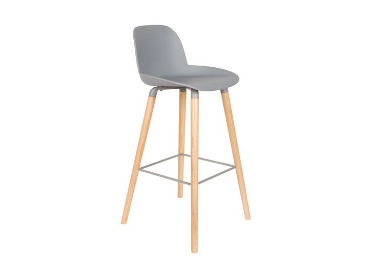 2er Set Zuiver Albert Kuip Barstuhl Eschenholz/Kunststoff 75 cm