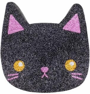 Sparkles Home Black Cat Pillow
