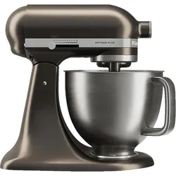 KITCHENAID 5KSM50PKVEIO ARTISAN PLUS Küchenmaschine IRON ORE (Rührschüsselkapazität: 4,7 l, 325 Watt)