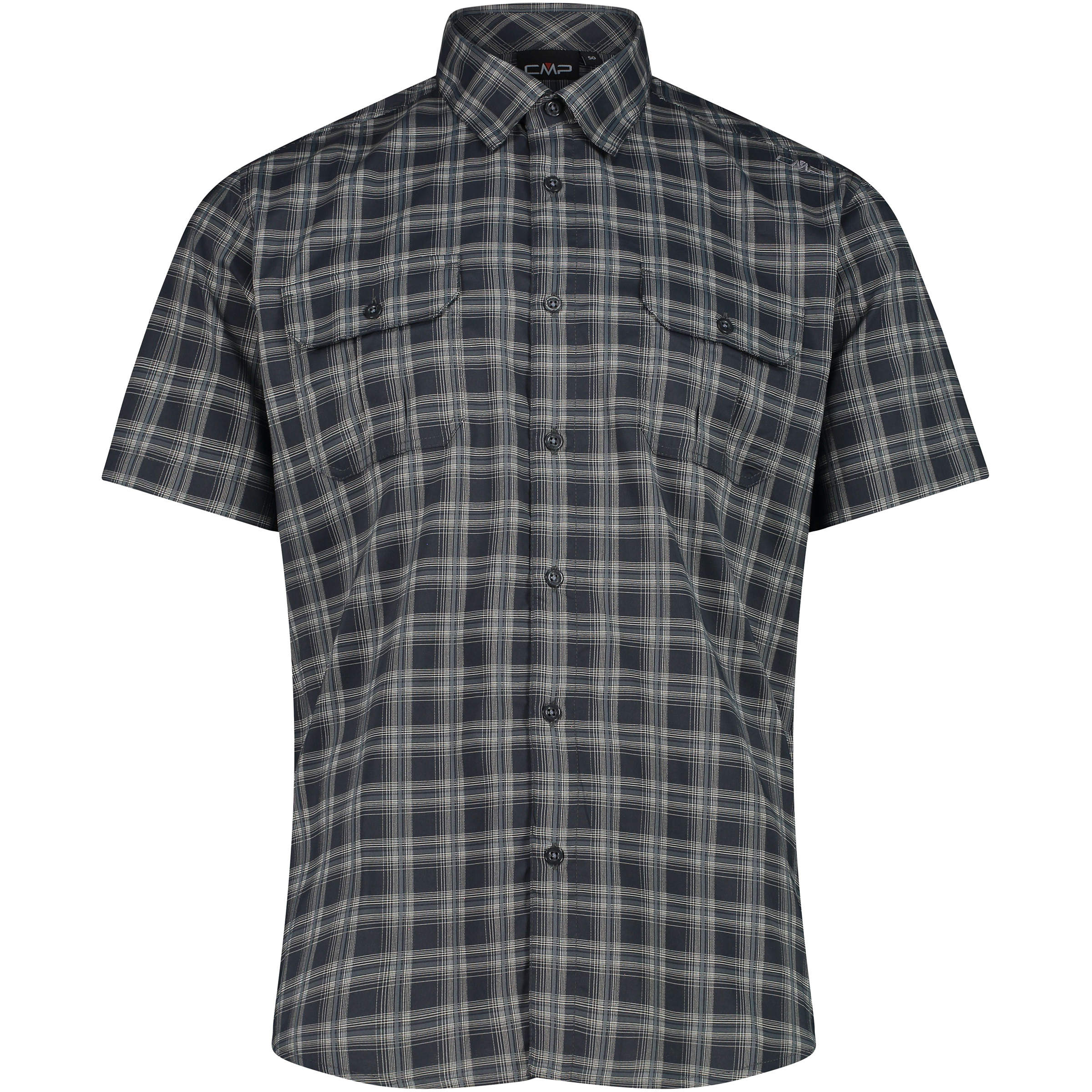 CMP Herren Hemden grau Größe 4XL Trekking Elastisch