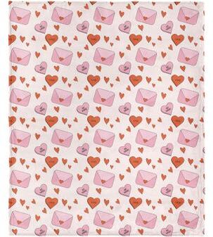 Valentine's Day Send My Love Silk Touch Throw Blanket 60x80 Inches by THE NORTHWEST GROUP in Send My Love (Size OS)
