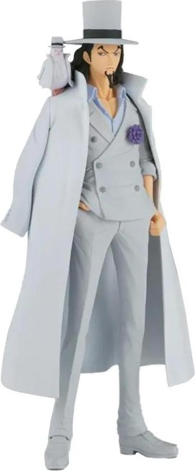 Banpresto One Piece DXF The Grandline Men Wano Kuni Vol. 19 Rob Lucci figuur, wit