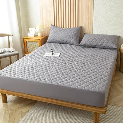 Uplift Essentials Waterproof Mattress Protector Fitted Sheet Style Bed Cover Multi Size 59 79 12 In grey