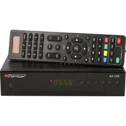 OPTICUM AX150P - Receiver, SAT, DVB-S2, HDTV, FTA