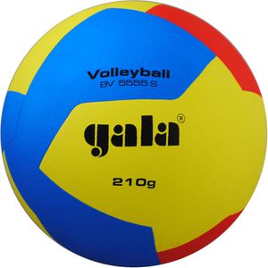 gala-sport Volleyball BV5555S, Trainingsball, gelb/blau/rot, 220 Gramm, Größe 5