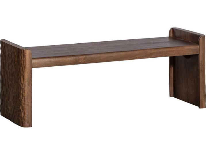 WOOOD Prop Bankje - Hout - Warm Bruin - 40x120x45