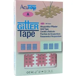 GITTER Tape AcuTop Akupunkturpflaster 2x3 cm pink 180 St