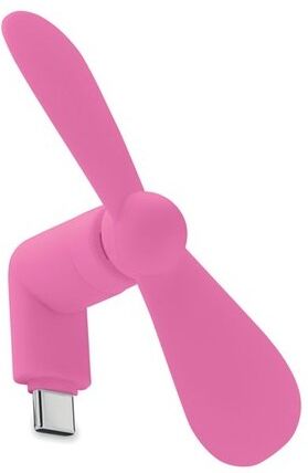 Ventilateur USB portable personnalisé - PHAN, confort au bureau pas cher TPE fuchsia