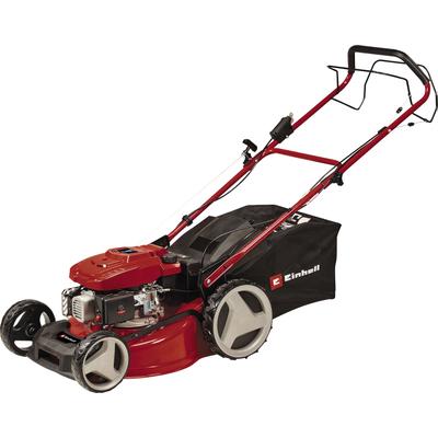 Benzinrasenmäher EINHELL "GC-PM 46 S HW-E", rot, B:52,6cm H:103,9cm T:160cm, Rasenmäher, mit Radantrieb